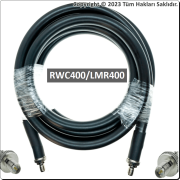 RP SMA female to RP SMA female Coaxial Cable LMR400/RWC400