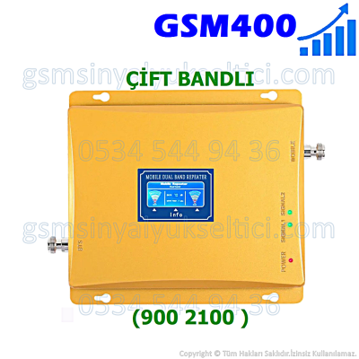 GSM Sinyal Yükseltici Çift Bandlı