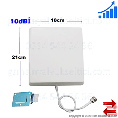 GSM 10dBİ PANEL ANTEN